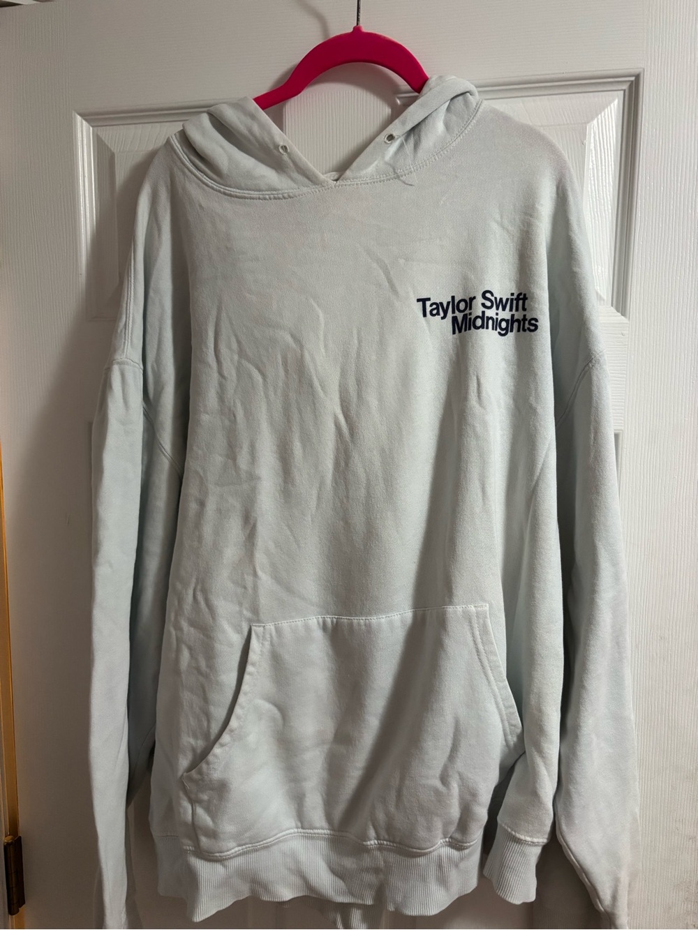 Taylor Swift Midnights Light Blue Hoodie Sweatshirt